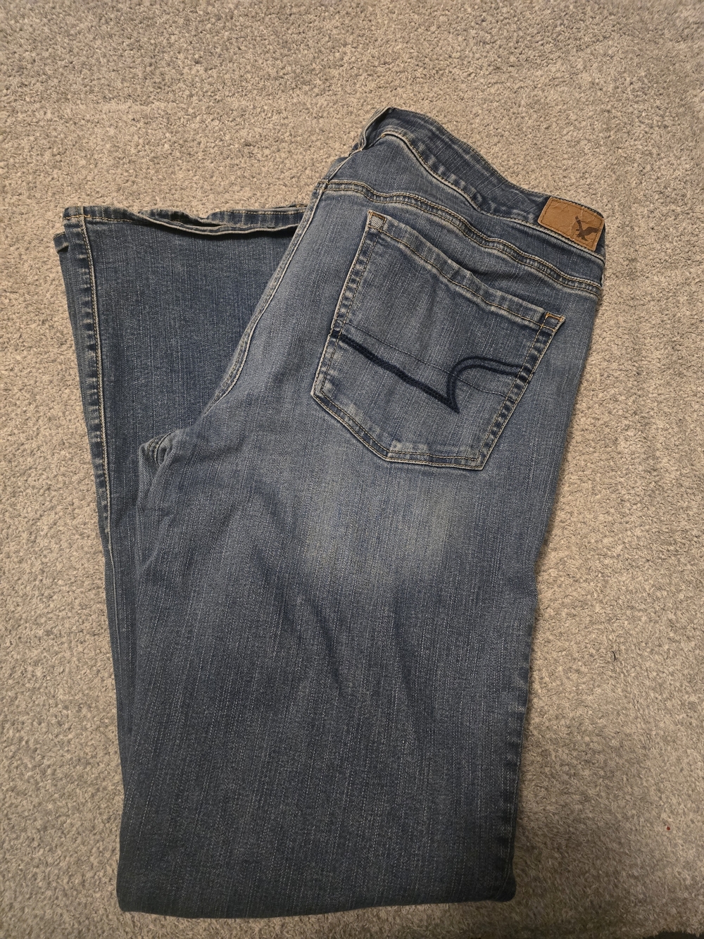 American Eagle Outfitters Women’s Favorite Boyfriend Jeans - Medium Blue